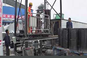 drummed asphalt melting equipment