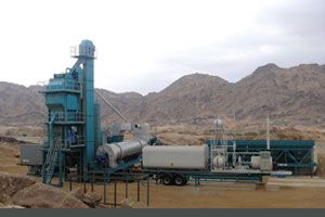santai mobile asphalt plant