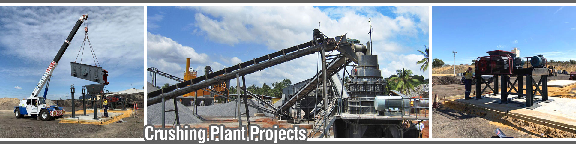 Crushing plant projects