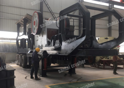 100TPH wheeled stone crusher manufacturers