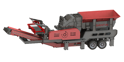 tyre mobile crusher supplier china